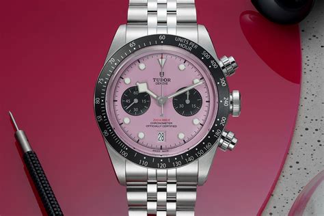 buy tudor black bay chrono pink|tudor black bay chrono 2021.